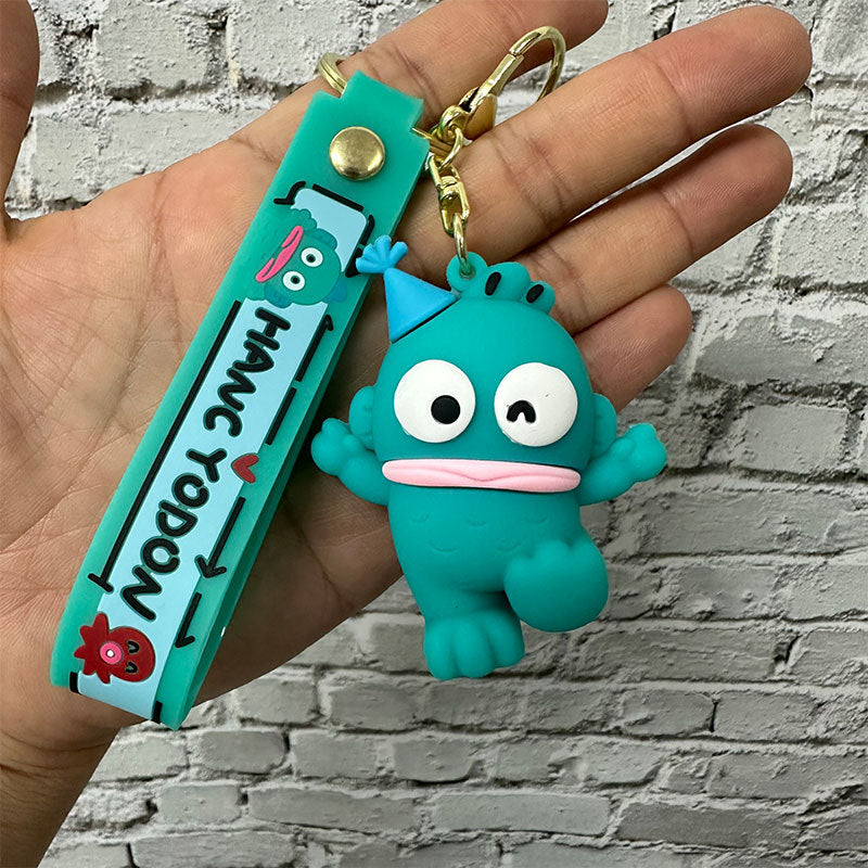 Cartoon PVC Silicone Keychains Creative Keychain