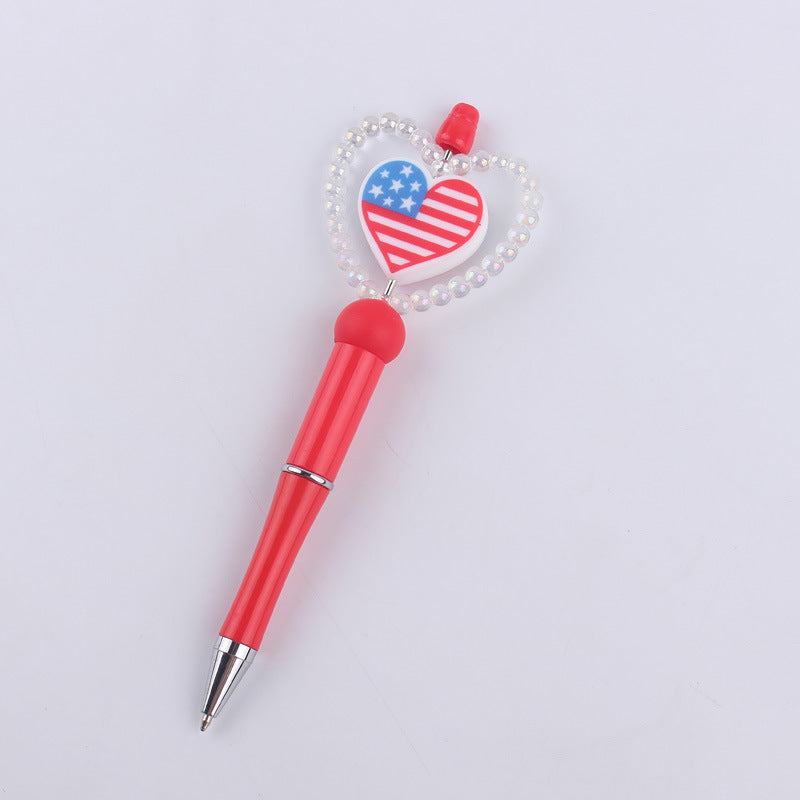 DIY Cartoon Love Silicone Color Plastic Ballpoint Pen