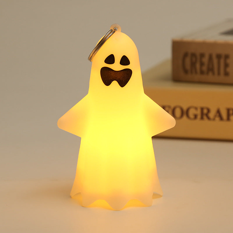 Halloween LED Ghost Decoration Plastic Ornaments