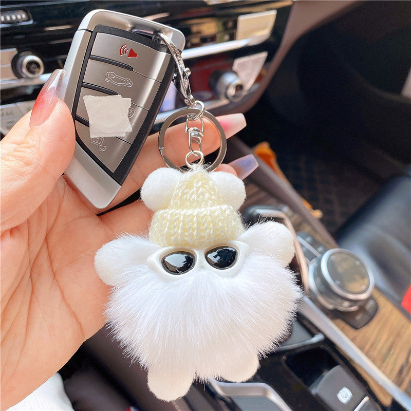Fur Ball Doll Keychain