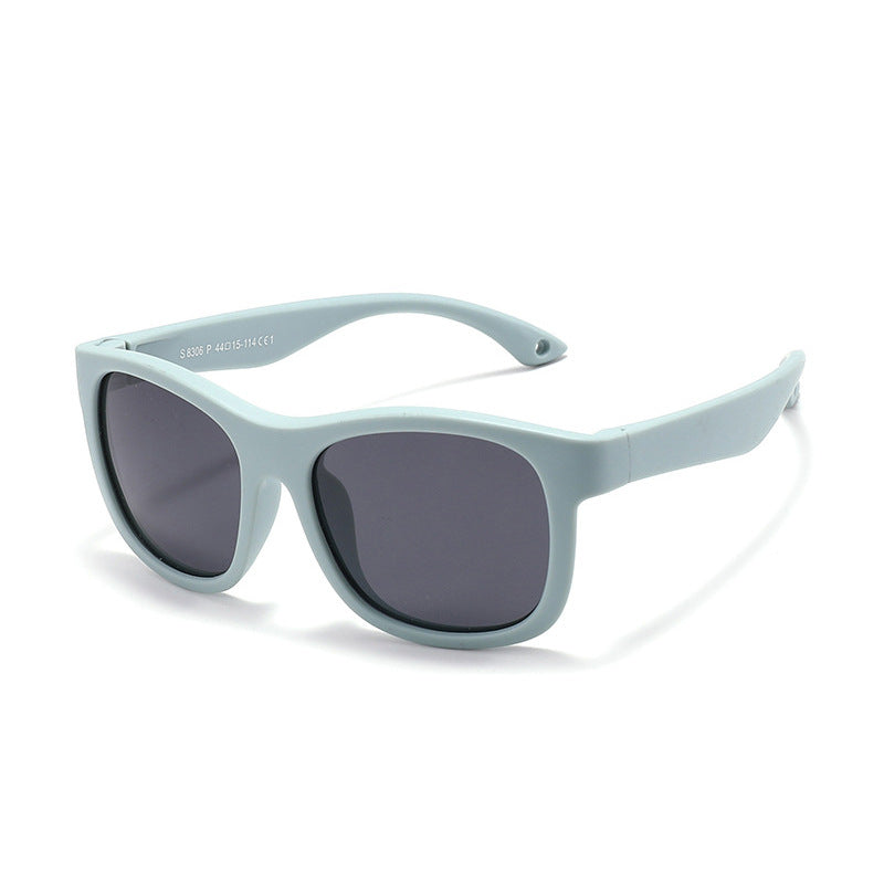 Wholesale 0-3 Years Old Baby Outdoor Silicone Frame Sunglasses