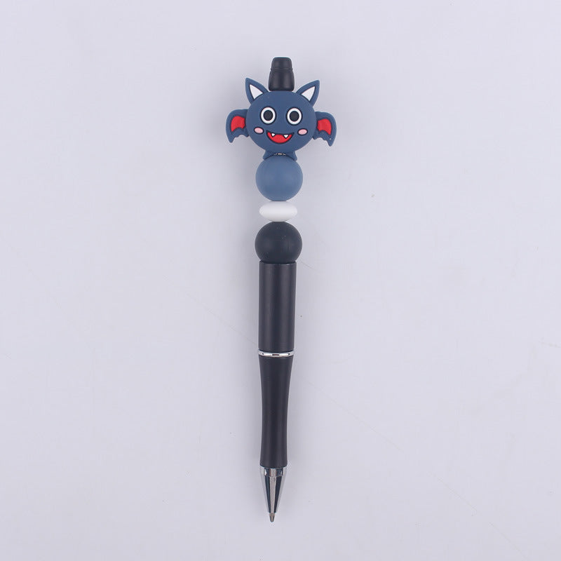 Halloween Cartoon Cute Animal Silicone Bead Bead Pen