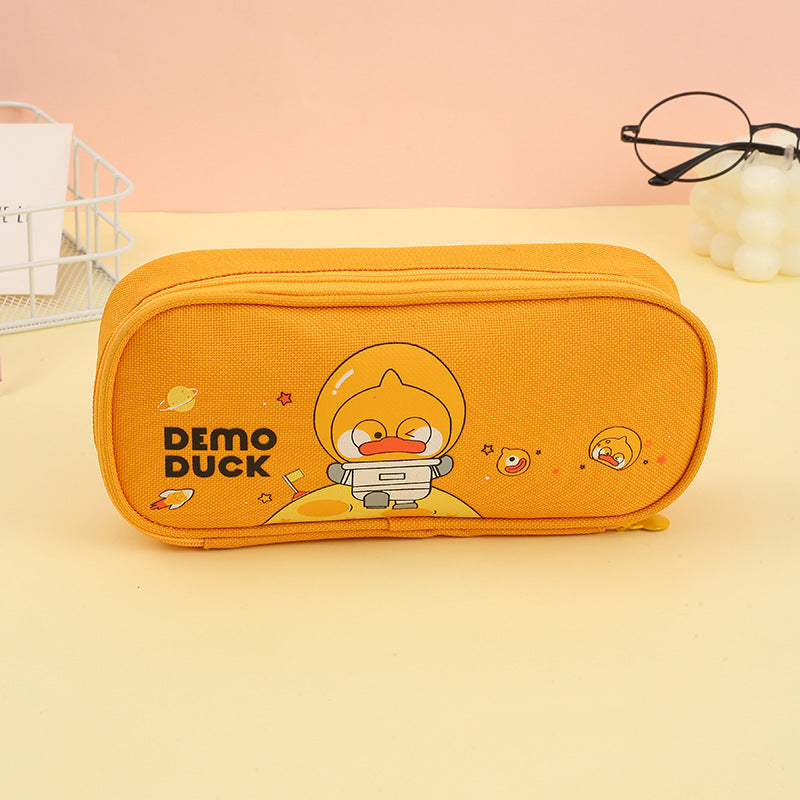 Creative Canvas Pencil Case