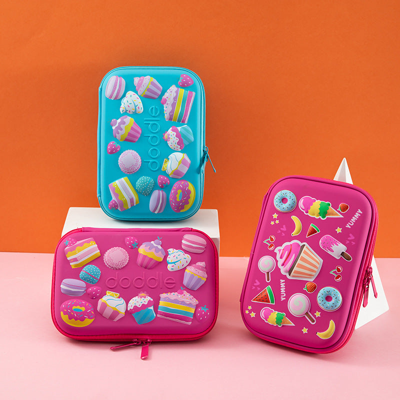 3D Three-dimensional EVA Cartoon Stationery Box
