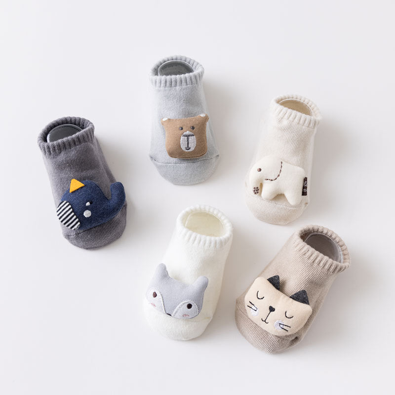 Baby Three-dimensional Doll Dinosaur Rabbit Thick Toddler Socks
