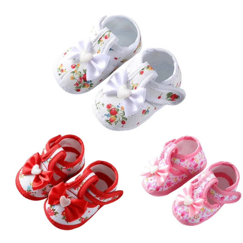 Non-slip Princess Baby Girl Shoes