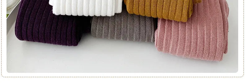 Warm Baby Leggings - Spring/Autumn Soild Color Cotton Pants for Kids