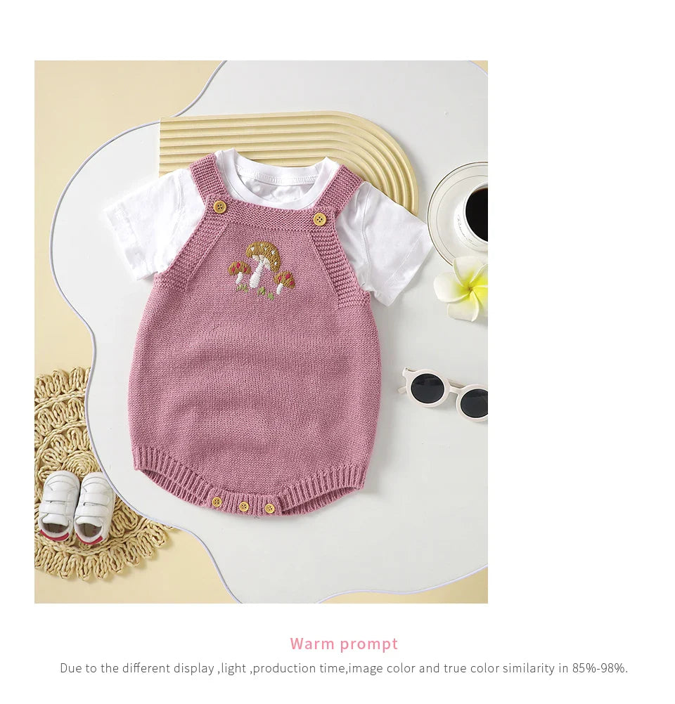 Spring/Fall Sleeveless Baby Bodysuits
