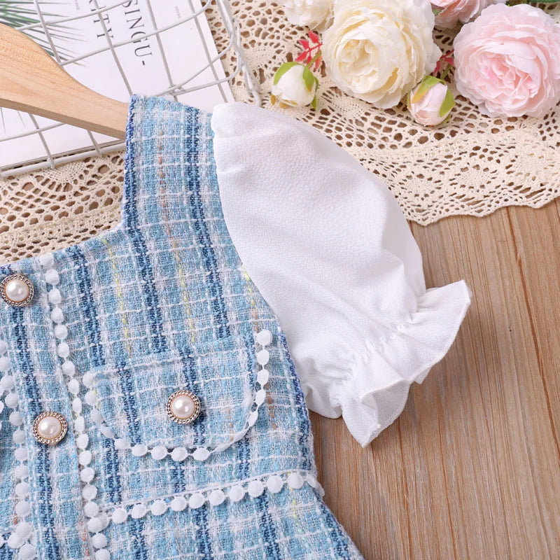 Summer Floral Princess Dress for Girls: Sweet & Stylish