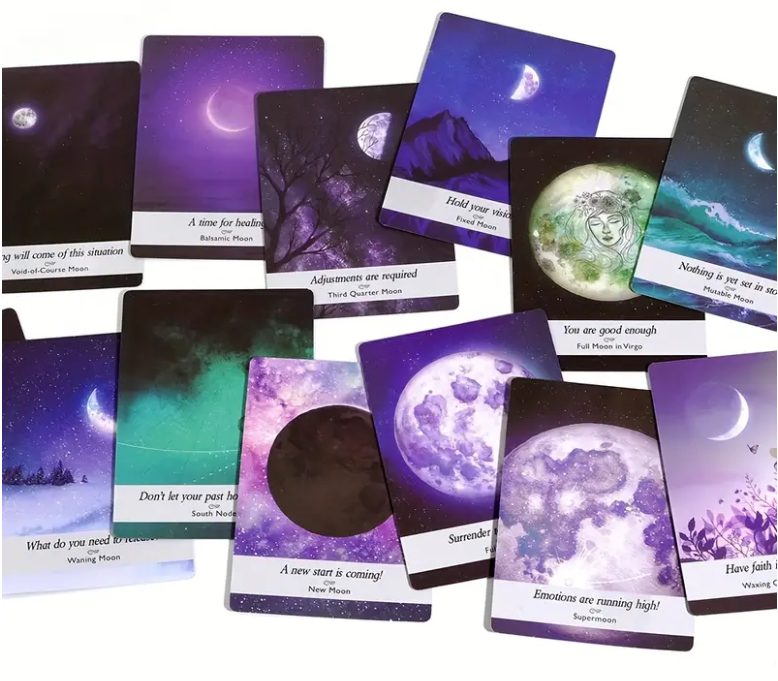 Moonology Oracle Cards Set With 44 Cards