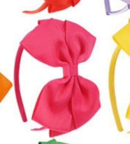 BIG BOW ALICE BAND FOR GIRLS