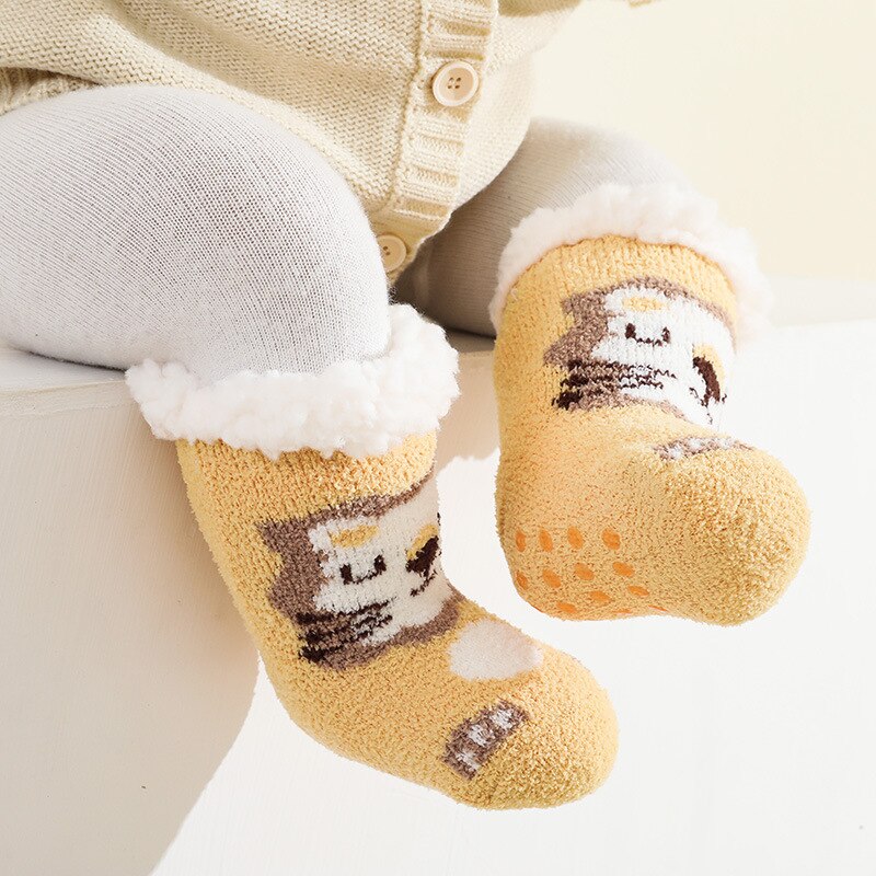 Warm Thick Terry Socks For Baby