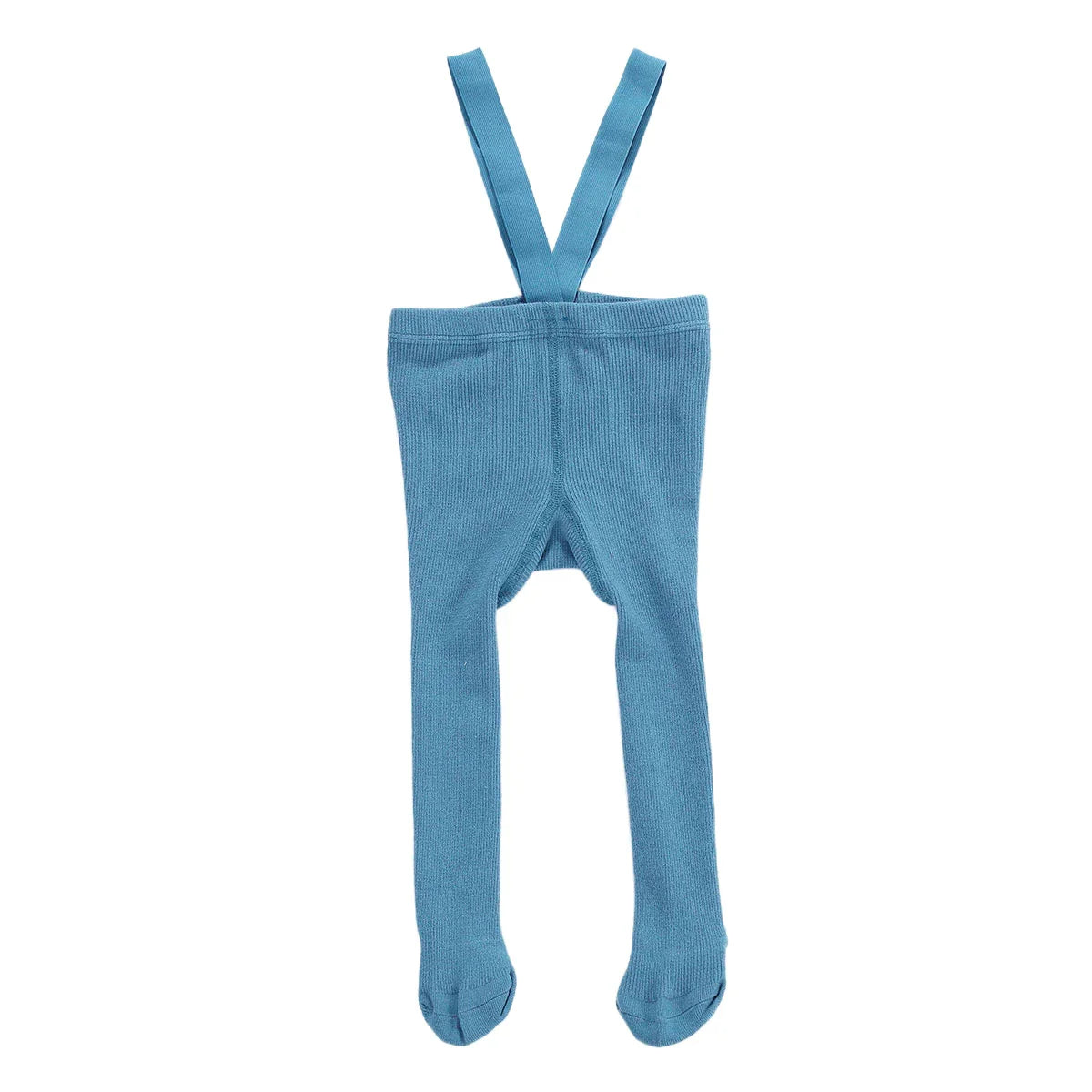 Baby Cotton Suspender Pantyhose - Cute Solid Color Overall Leggings
