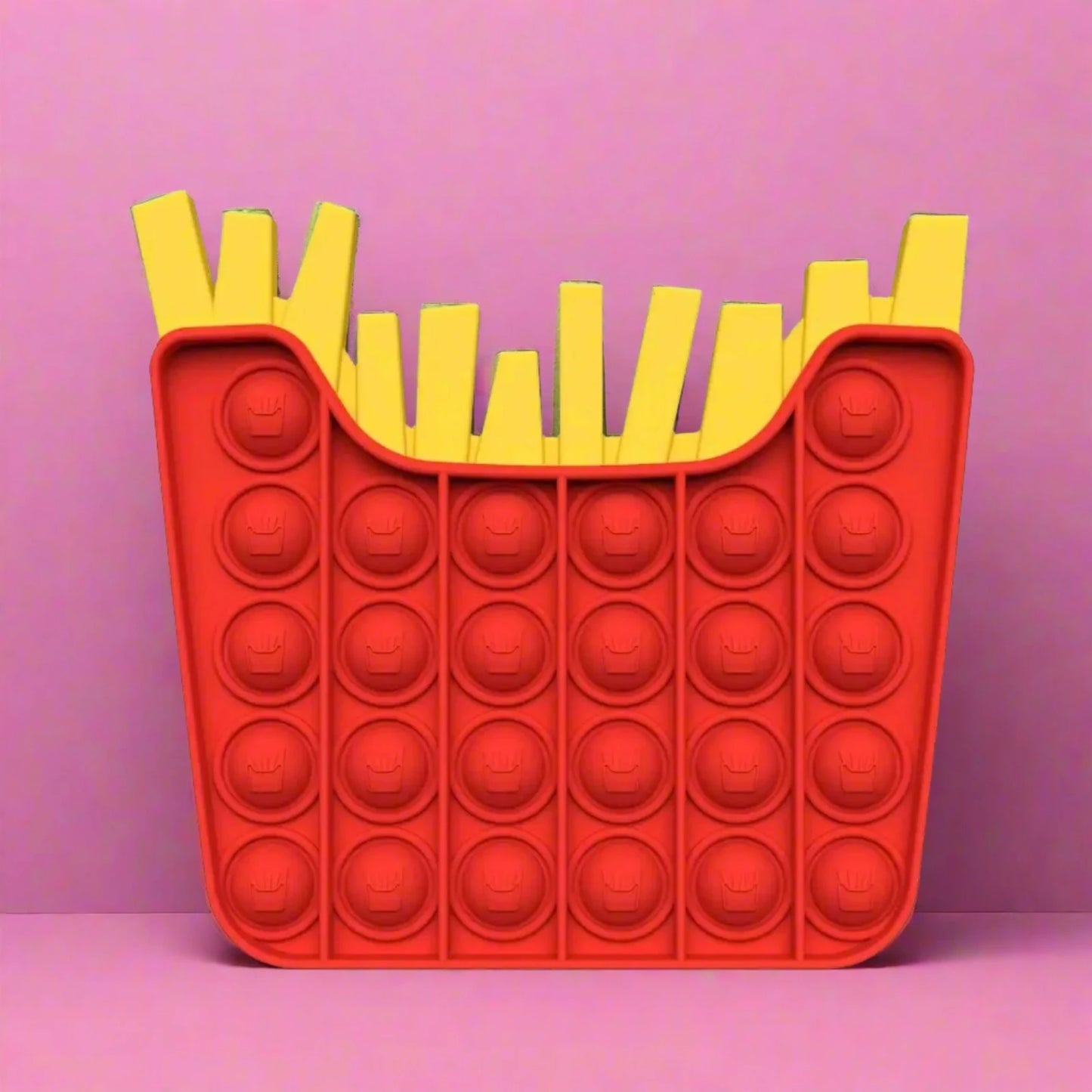 French Fries Pop it Fidget Toy