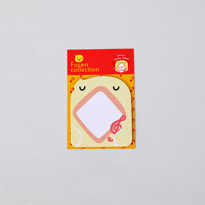 Paper Cartoon Animal Sticky Notes