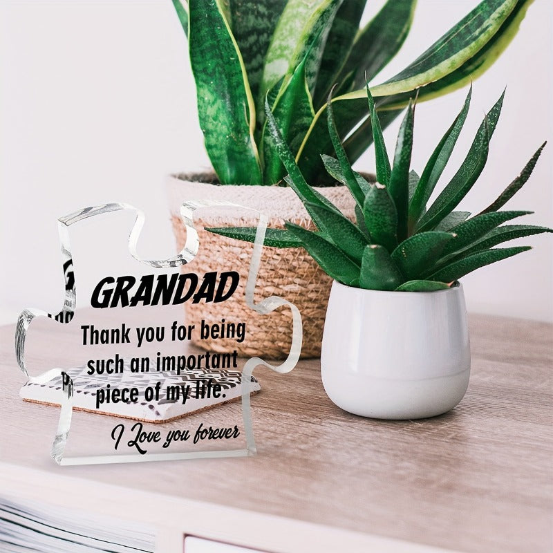 Father's Day and Mother's Day Transparent Acrylic Ornaments