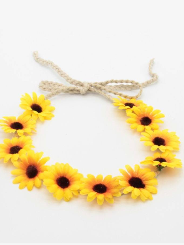 Girls Daisy Flower Halo