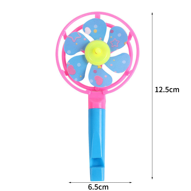 Wholesale children's toys Color windmill whistle OLY-TOY-QM003