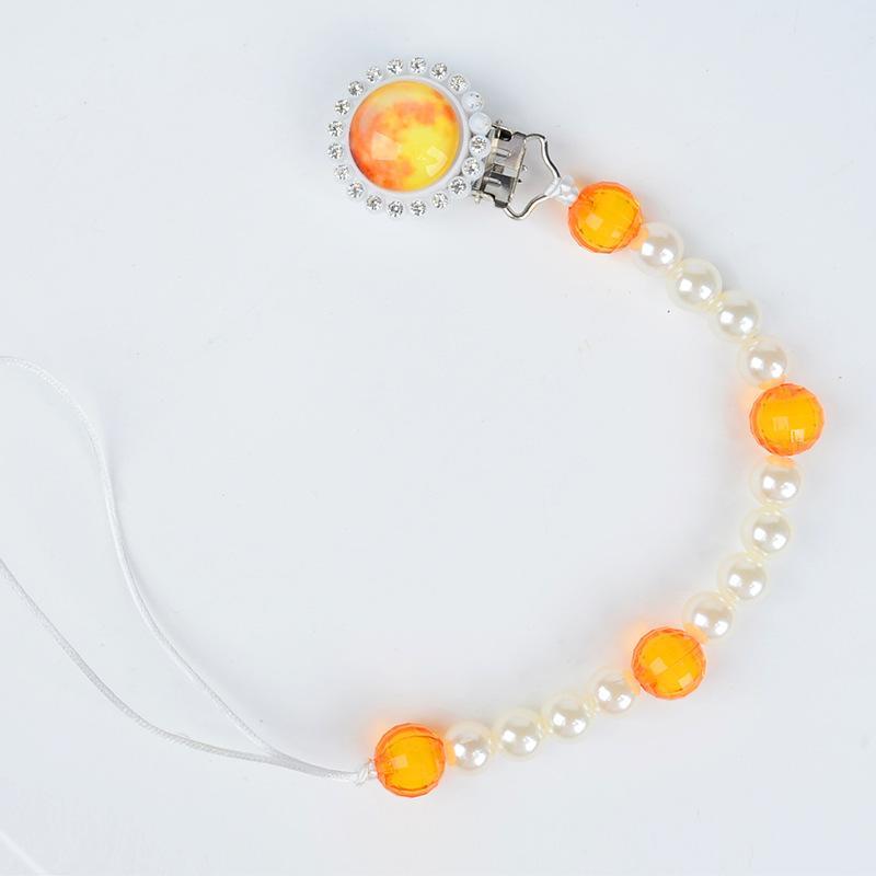 Luminous Nipple Clip Hand-woven Beads Anti-falling Chain