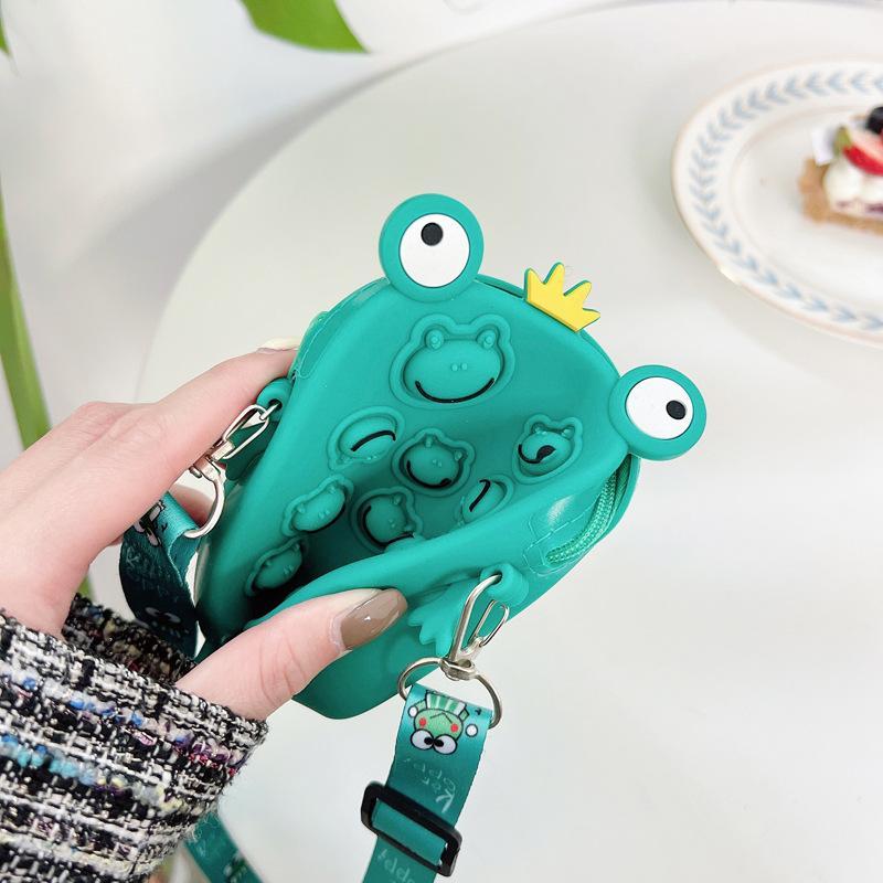 Kid's Coin Purse Press Fingertip Toy