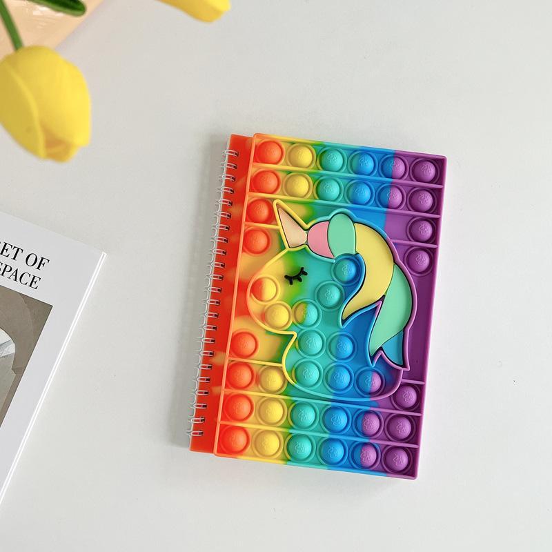 Notebook Coil Loose-leaf Press Decompression Toy Stationery