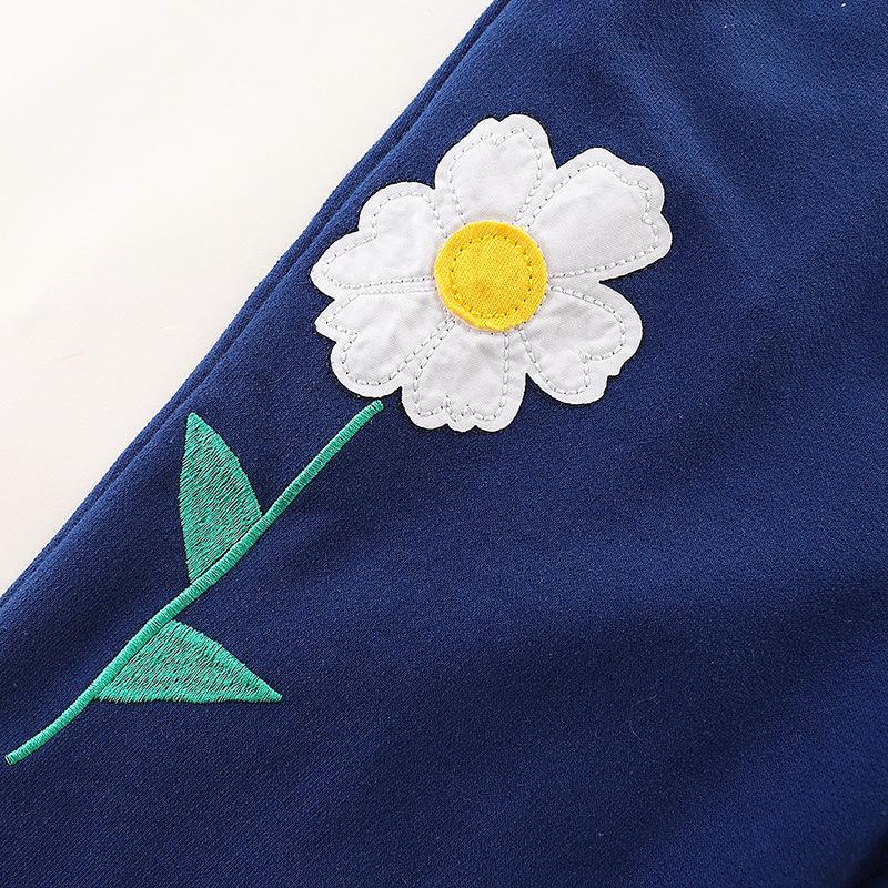 Children's sweatpants embroidered pocket children's pants