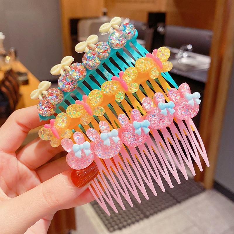 3pcs/set Broken Hair Comb Girl's Cute Hair Accessories