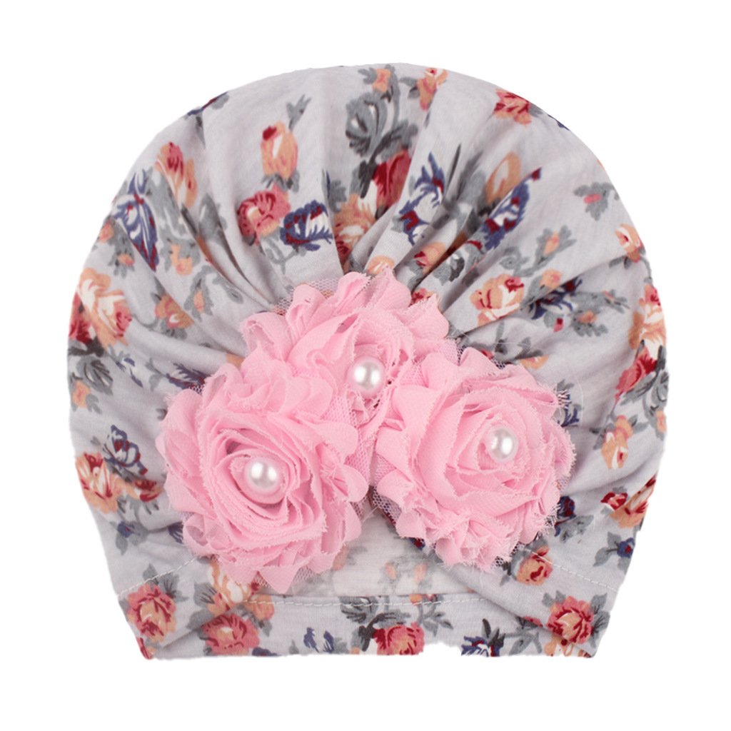 Baby Soft Printed Children's Hat Sunflower Pullover Hat
