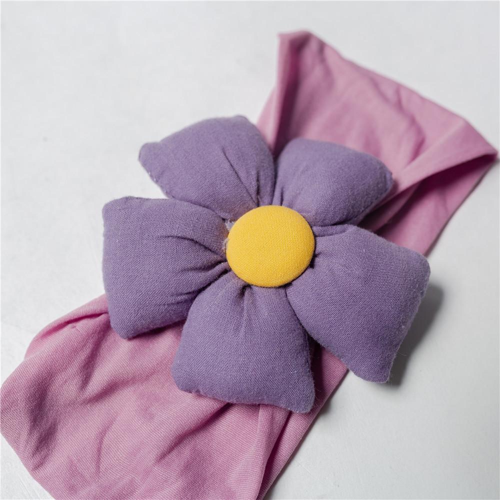 Children's Hair Band Glasses Flower Sunglasses Headband Set