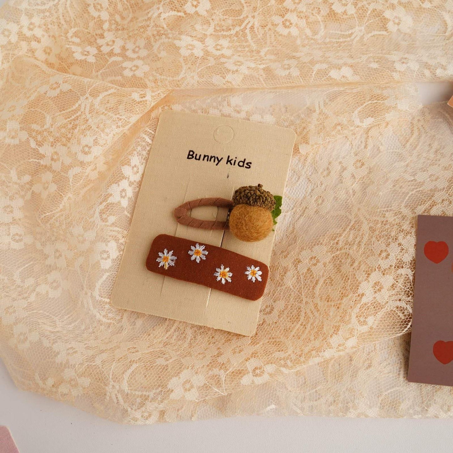 Children's Hairpin Milk Curry Hairpin Broken Hair Clip