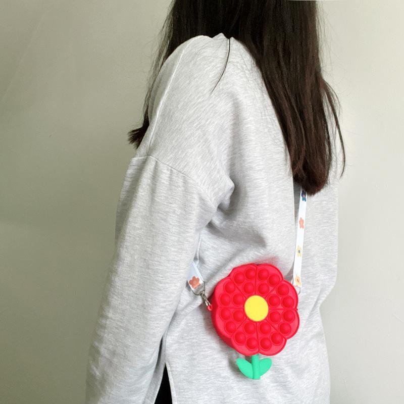 Colorful Decompression Toy Coin Purse