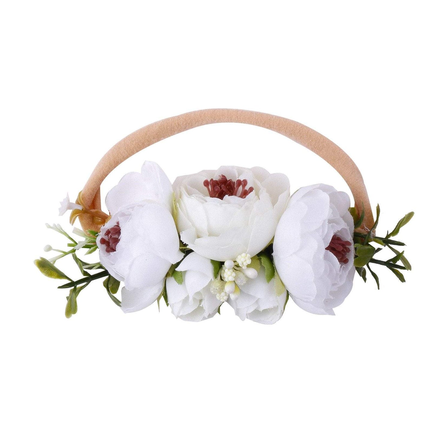 Baby Headband Super Elastic Nylon Flower Hair Band