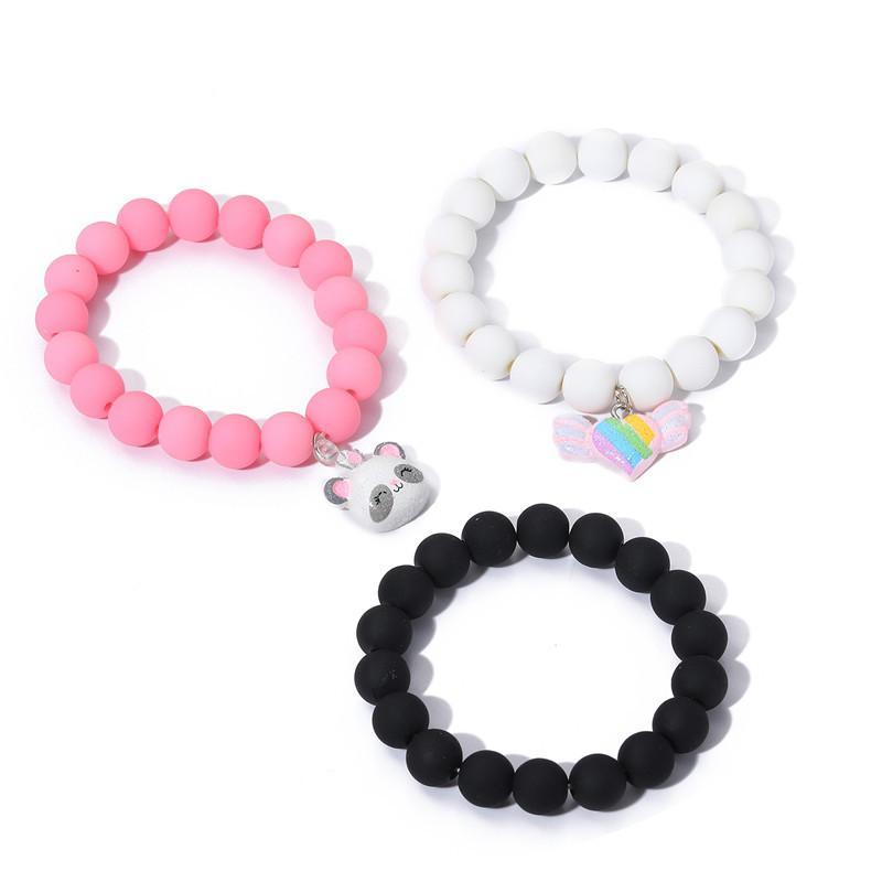 Children's Candy-colored Beaded Bracelet