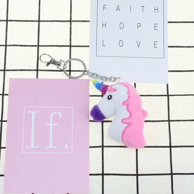 Mini Unicorn Bag Charm Keyring