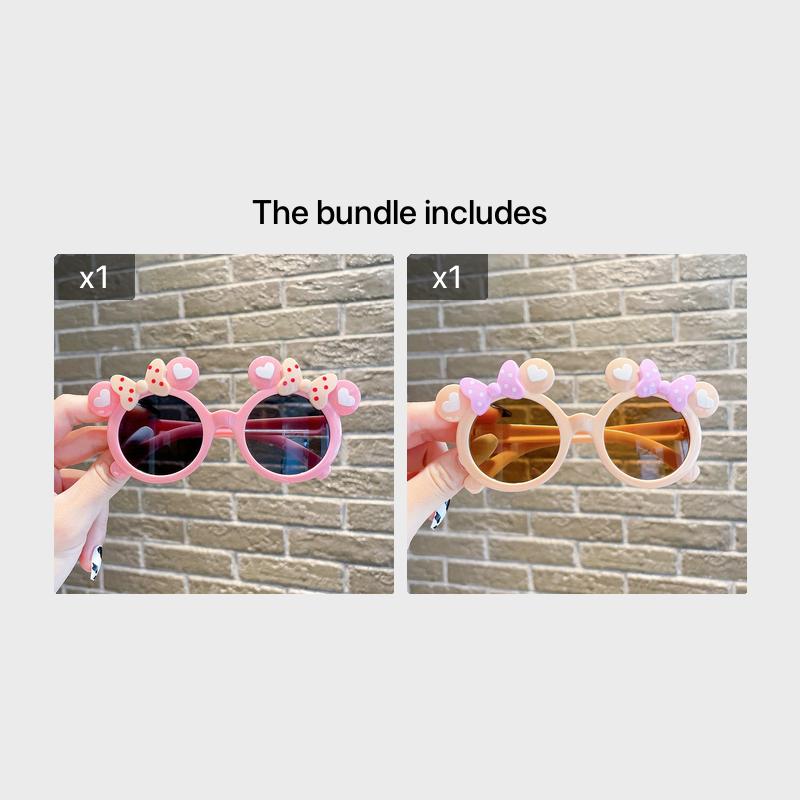 Creative Trendy Cute Cartoon Shaped Frame Fashion Glasses