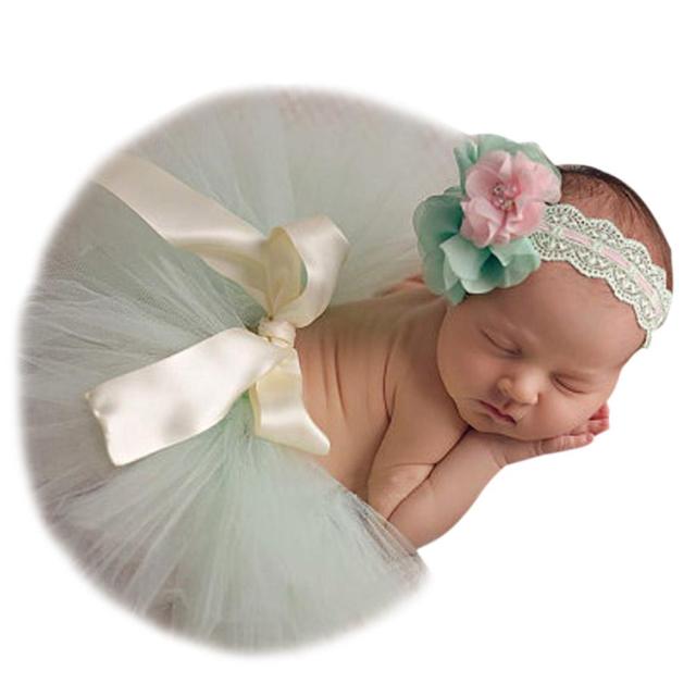 Tulle Tutu Skirt Props Bowknot