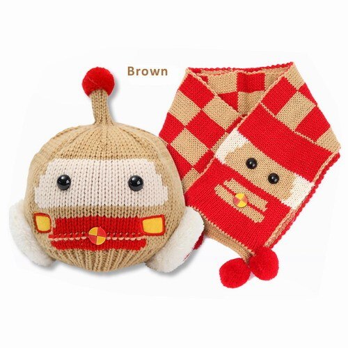 Baby Winter Hat Scarf Set
