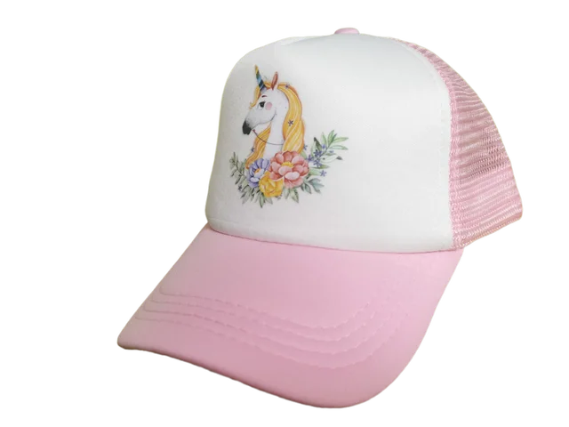 Girls Unicorn Head Hat