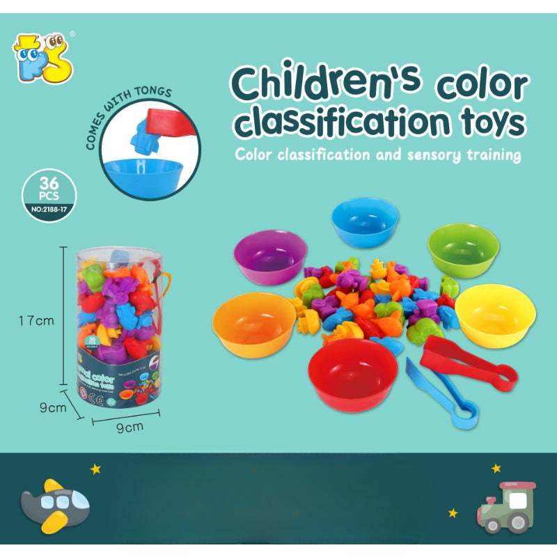 Wholesale Children's Plastic Counting Classification Early Education Cognitive Toys