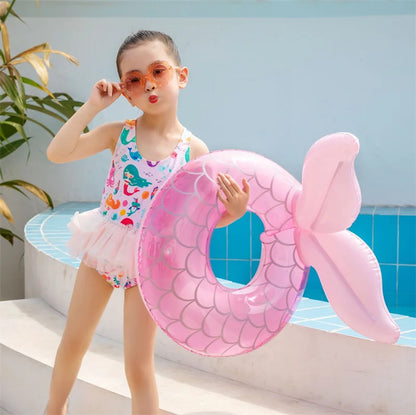 Mermaid Inflatable Swimming Tube