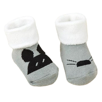 Baby Kid Unisex Polka dots Animals Cartoon Star Socks