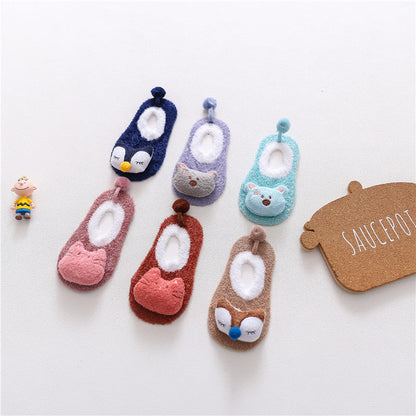 Baby Kid Girls Boys Animals Cartoon Print Socks
