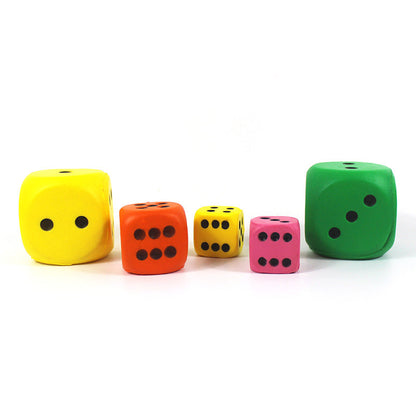 Small Size PU Foam Solid Uncompressed Dice