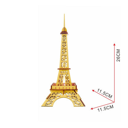 Little Paris Tower Stereo Jigsaw Puzzle