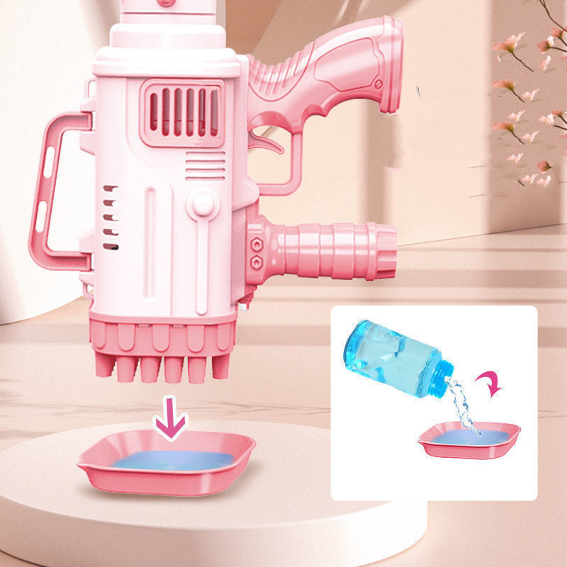 Electric Bazooka Bubble Gun