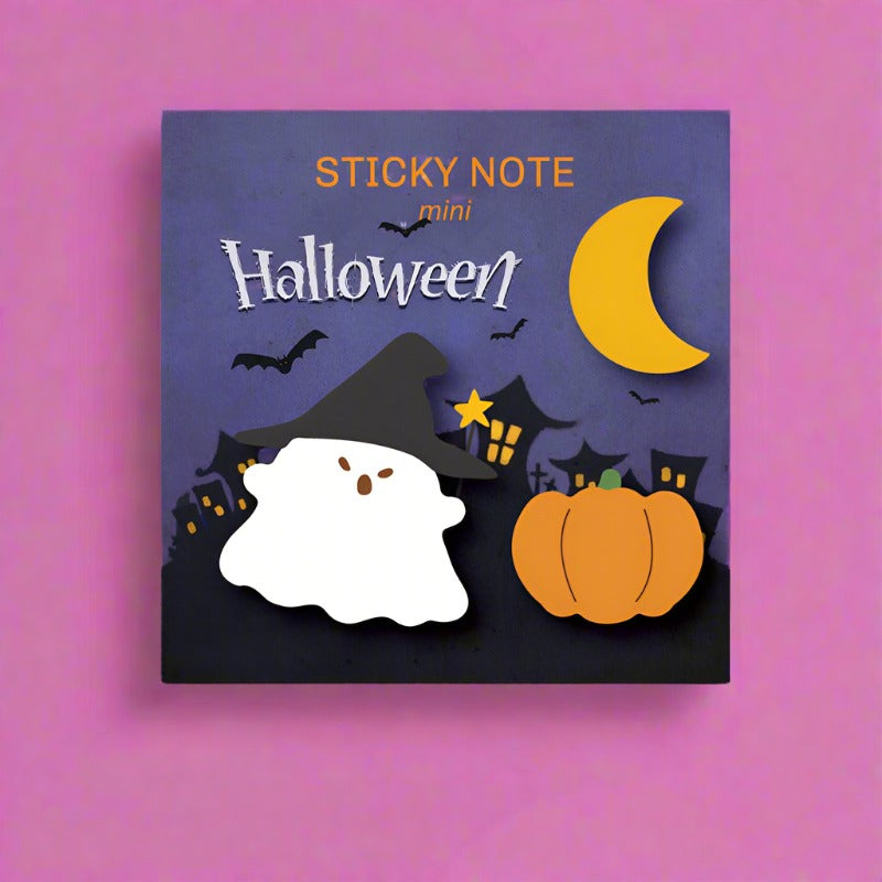 Cute Cartoon Halloween Rainbow Paper Sticky Notes