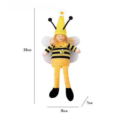 Honey Bee Festival Dwarf Doll Fabric Ornaments