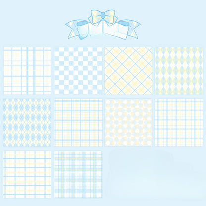 Paper Grid Convenience Stickers