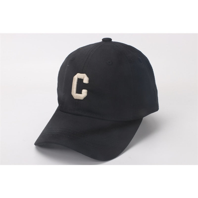 Cotton Polyester Letter P Children's Baseball Caps