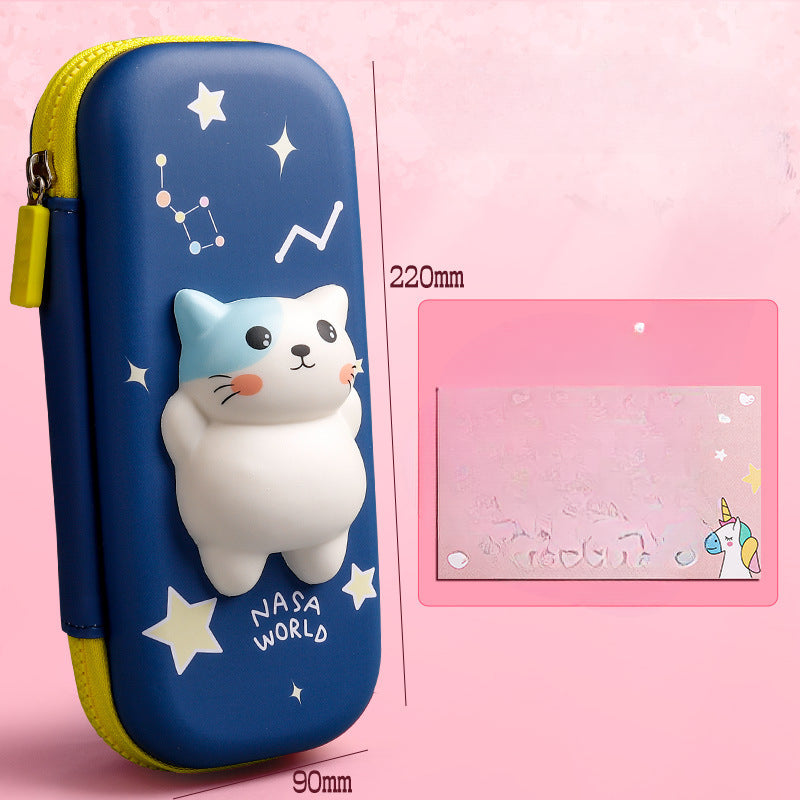 Decompression Minimalist and Multifunctional EVA Pencil Case